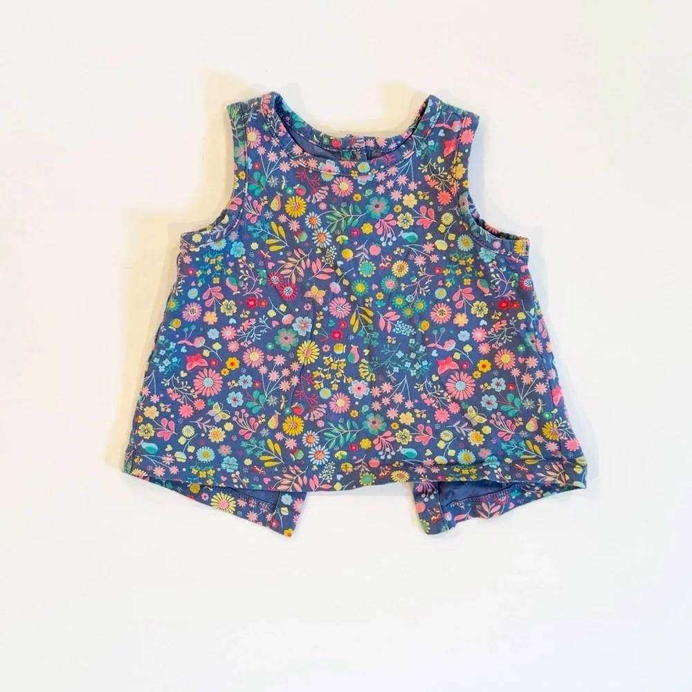 Gap 6-12M Open Back Sleeveless Top